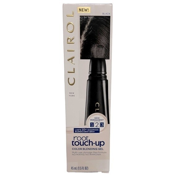Clairol Semi Permanent Root Touch-Up Color Blending Gel-Black - Picture 1 of 3